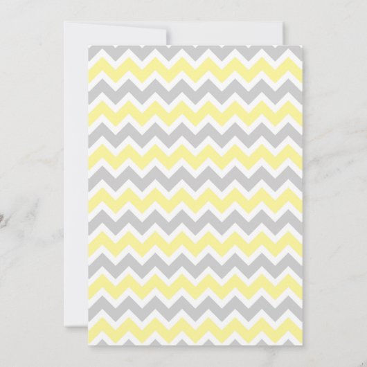 VogelBaby shower bedankt dat je gedicht geel merkt (Achterkant)