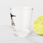 Vogelbare Allen's kolibrie Shot Glas (Rechts)