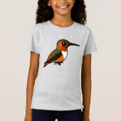 Vogelbare Allen's kolibrie T-shirt (Voorkant)