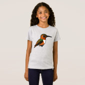 Vogelbare Allen's kolibrie T-shirt (Voorkant volledig)