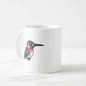Vogelbare Calliope Hummingbird Koffiemok (Voorkant links)