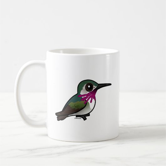 Vogelbare Calliope Hummingbird Koffiemok (Links)