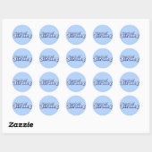 Vogelbeest Ronde Sticker (Vel)