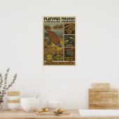 Vogelbekdier Biologische Metaaldetector Kunst Poster (Keuken)