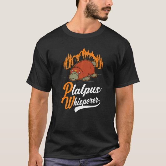 Vogelbekdier Fluisteraar T-shirt (Voorkant)