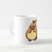 Vogelbekdier peer koffiemok (Voorkant links)