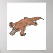 vogelbekdier poster (Voorkant)