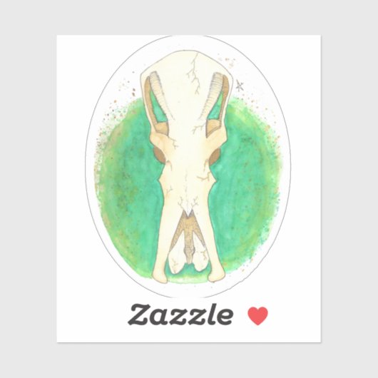 vogelbekdier sticker (Vel)