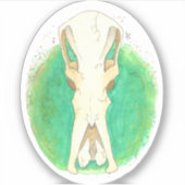 vogelbekdier sticker (Voorkant)