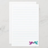 Vogelbenodigdheden | Schattigee vogeltjes met post (Voorkant / Achterkant)