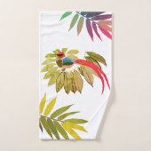 Vogelbladeren Bad Handdoek (Handdoek)
