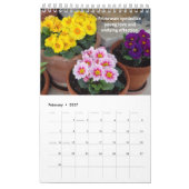 vogelbloemen 12 maanden kalender (Feb 2027)