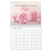 vogelbloemen 12 maanden kalender (Jan 2027)