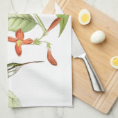  vogelbloemen bloemen keukenhanddoek (Quarter Fold)