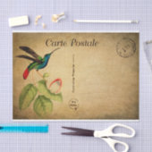 vogelbloemen Franse Tissuepapier (Craft)