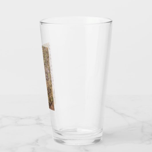 Vogelbomen in een bos (Roerich) Glas (Links)