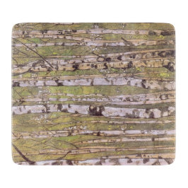 Vogelbomen in een bos (Roerich) Snijplank