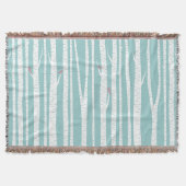 Vogelbomen met vogels deken (Voorkant)