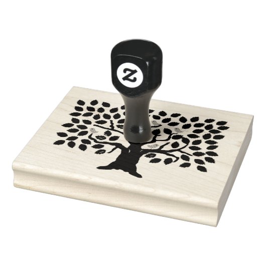 Vogelbomen Natuur Botanische Scrapbooking Rubberstempel (Stempel)