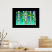 Vogelbomen, poster (Keuken)