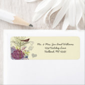 vogelboom Musical Raspberry Damask Tree Etiket (Insitu)