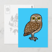 Vogelboomkorren Briefkaart (Voorkant / Achterkant)