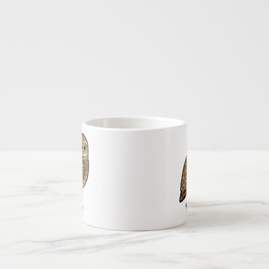 Vogelboomkorren Espresso Kop (Voorkant)