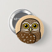 Vogelboomkorren Ronde Button 5,7 Cm (Voorkant /achterkant)