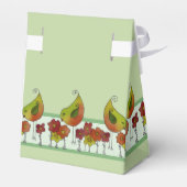 Vogelborte  Geschenkschachtel Bedankdoosjes (Achterkant)