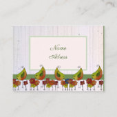 Vogelborte Visitekaartje (Voorkant)