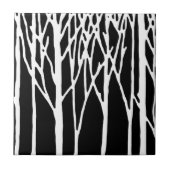 Vogelbos van Leslie Peppers Tegeltje (Voorkant)