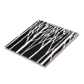 Vogelbos van Leslie Peppers Tegeltje (Zijkant)