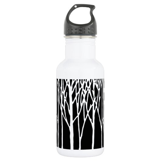 Vogelbos van Leslie Peppers Waterfles (Voorkant)
