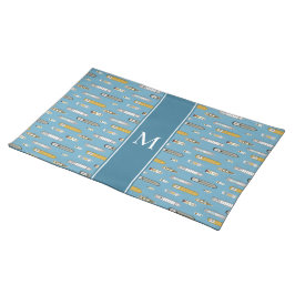 Vogelboten met uitzicht op de rivier ELKE kleur Placemat