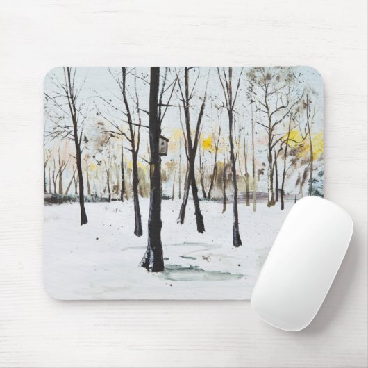 Vogelbox Studie Ohlsdorf 2013 Muismat (Met muis)