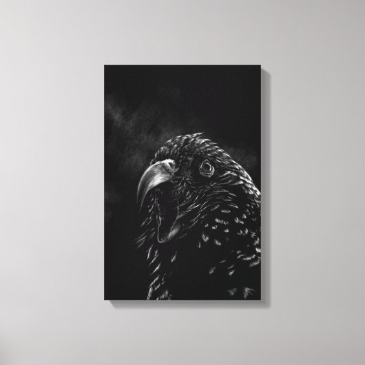Vogelbrein Canvas Afdruk (Voorkant)