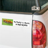 Vogelbreinen Bumpersticker (Op Truck)