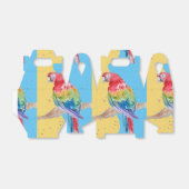 Vogelbroed - vogelpeuter - Birthday Cake Favor Box Bedankdoosjes (Uitgevouwen)