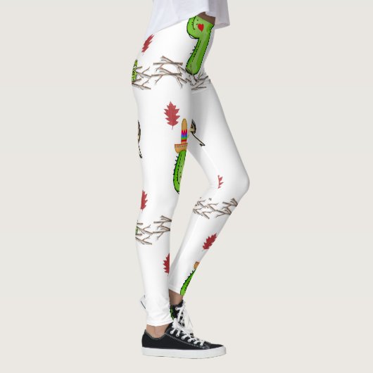 Vogelcactus Leggings (Rechts)
