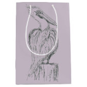 Vogelcadeau Medium Cadeauzakje (Voorkant)