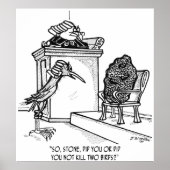 VogelCartoon 2021 Poster (Voorkant)