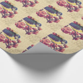  vogelcollage cadeaupapier (Hoek)