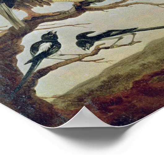 Vogelconcert Poster (Hoek)