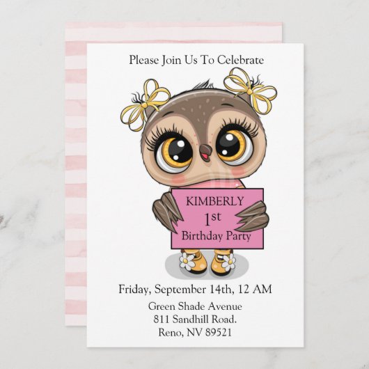  vogeldag kaart (Voorkant / Achterkant)