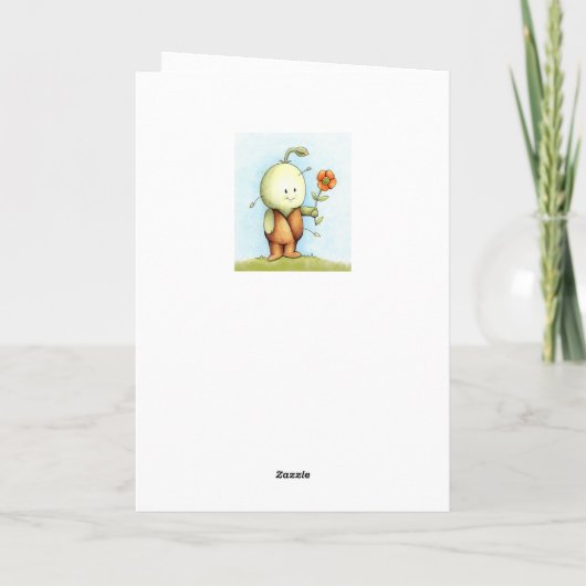 Vogeldagzaadschap met een ventilator kaart (Achterkant)