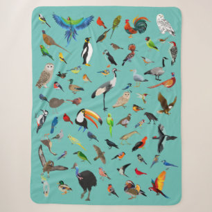 Vogeldeken Blanky Sherpa Deken
