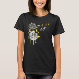 Vogeldier Parrot Paardenbloem Cockatiel T-shirt