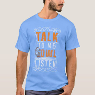 Vogeldieren Vogels Wijsheid retro T-shirt