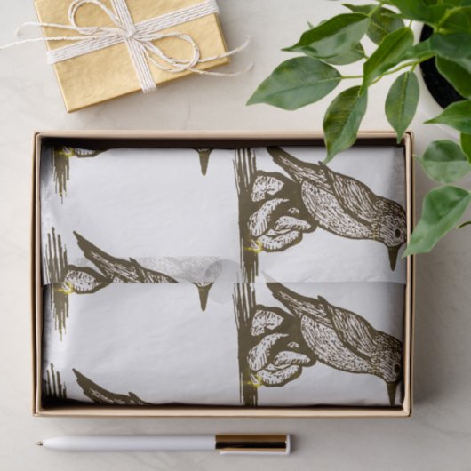 Vogeldoekpapier voor ontkoppeling tissuepapier (Geschenk)