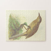 Vogeldrager op een Tak,  puzzel Legpuzzel (Horizontaal)